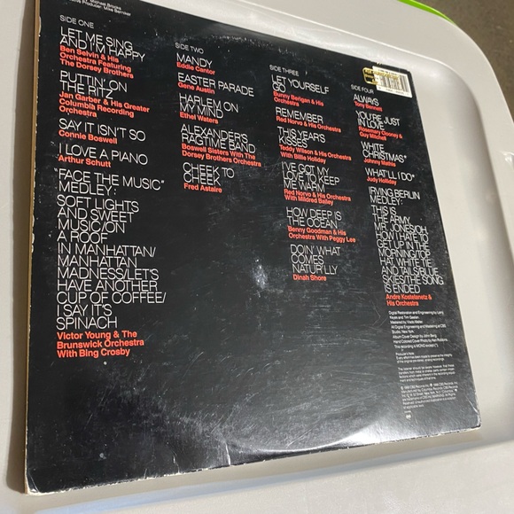 BERLIN ALL-STAR PERFORMANCES OF 21 CLASSIC SONGS - Picture 2 of 2